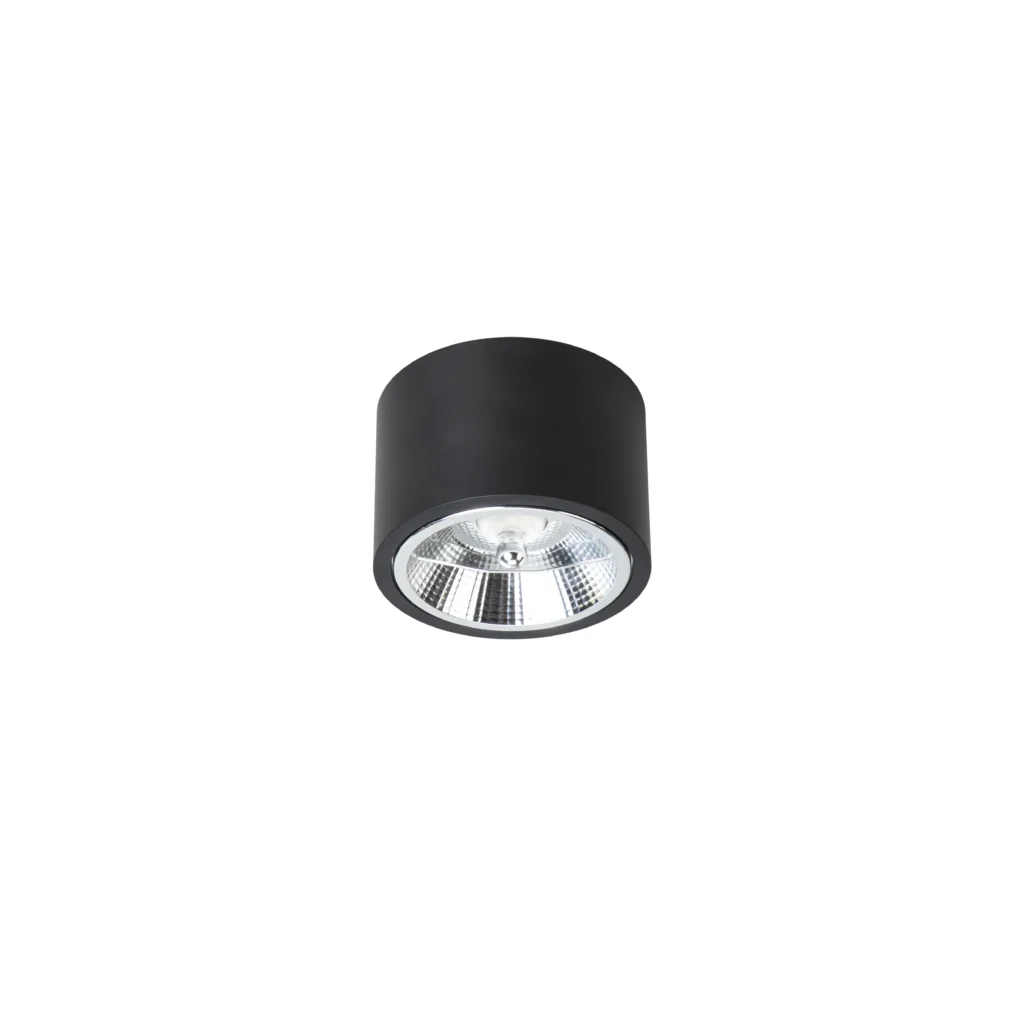 OPAL 1 AR111 Surface Mounted Downlight BK