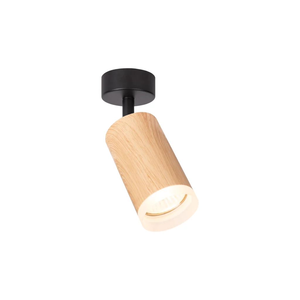 HUE  GU10 Ceiling Spotlight Wood