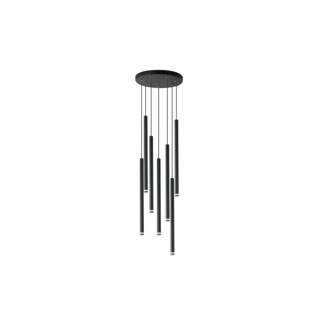 CHORD 7 G9 Ceiling Pendants Round BK