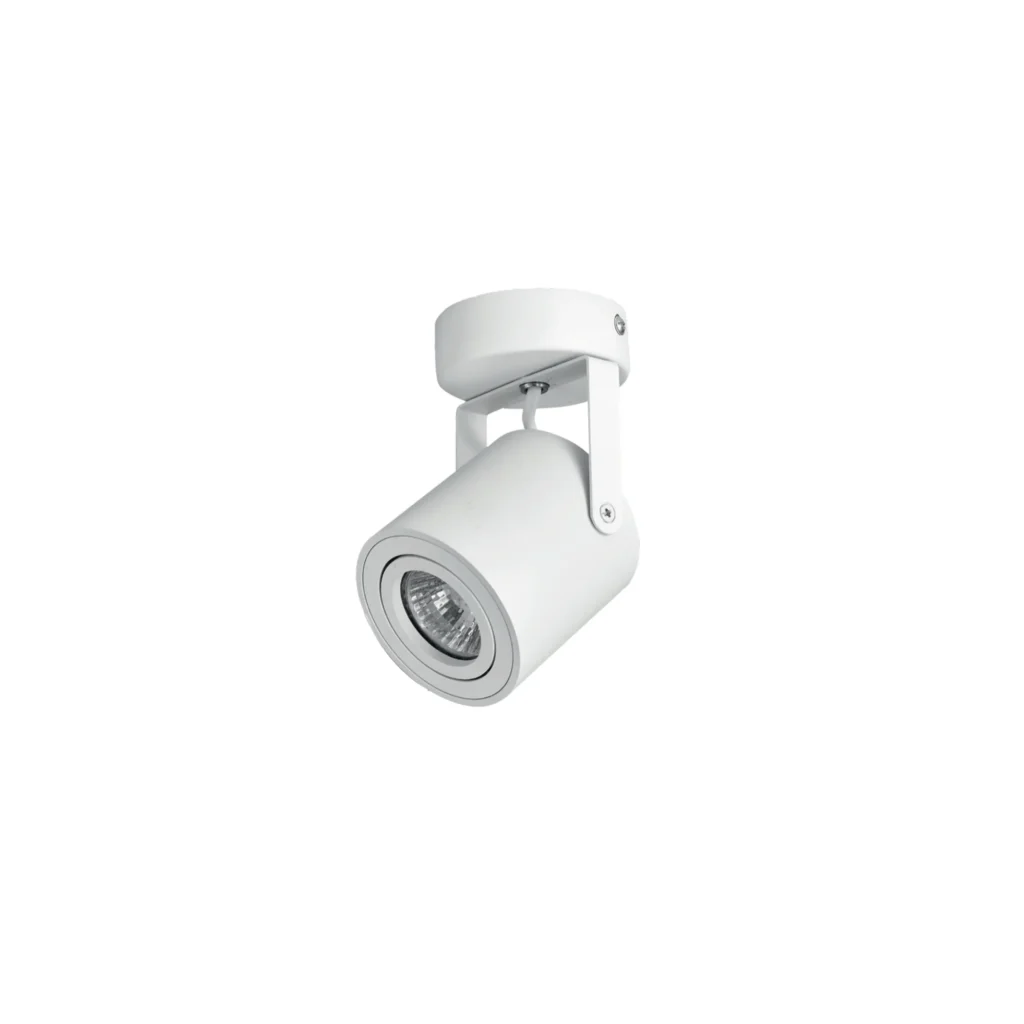 RUST 1 GU10 Ceiling Spot Light WH