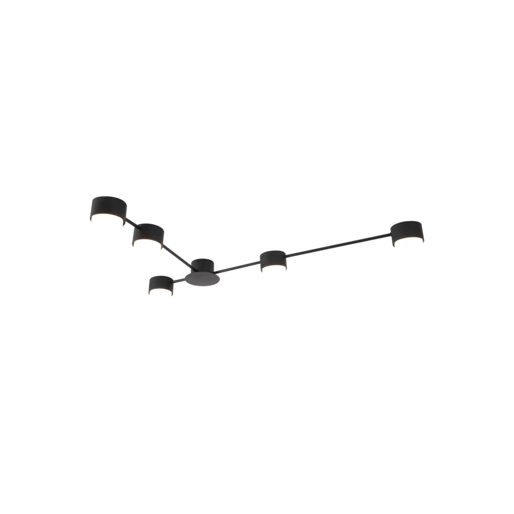 DUSK 6 GX53 Ceiling Spot Light BK