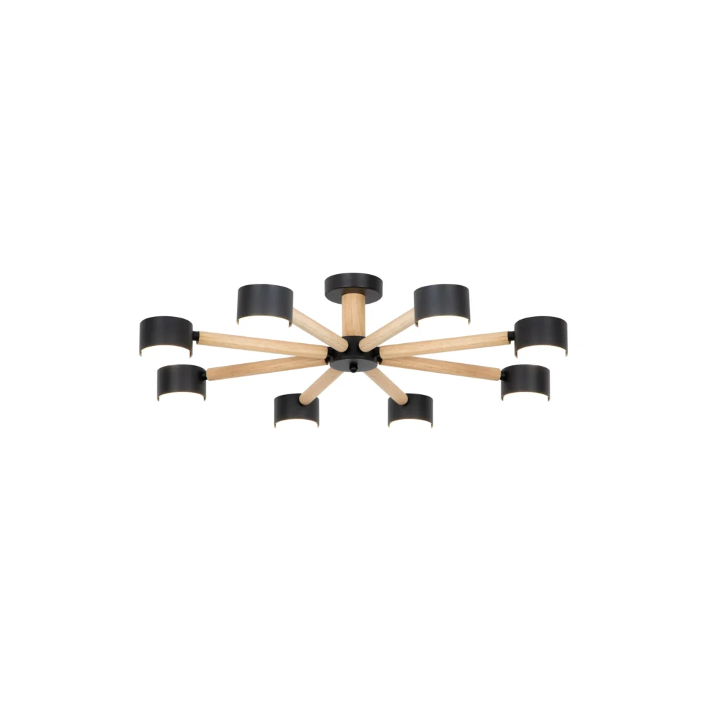 PURE 8 GX53 Ceiling Spot Light BK