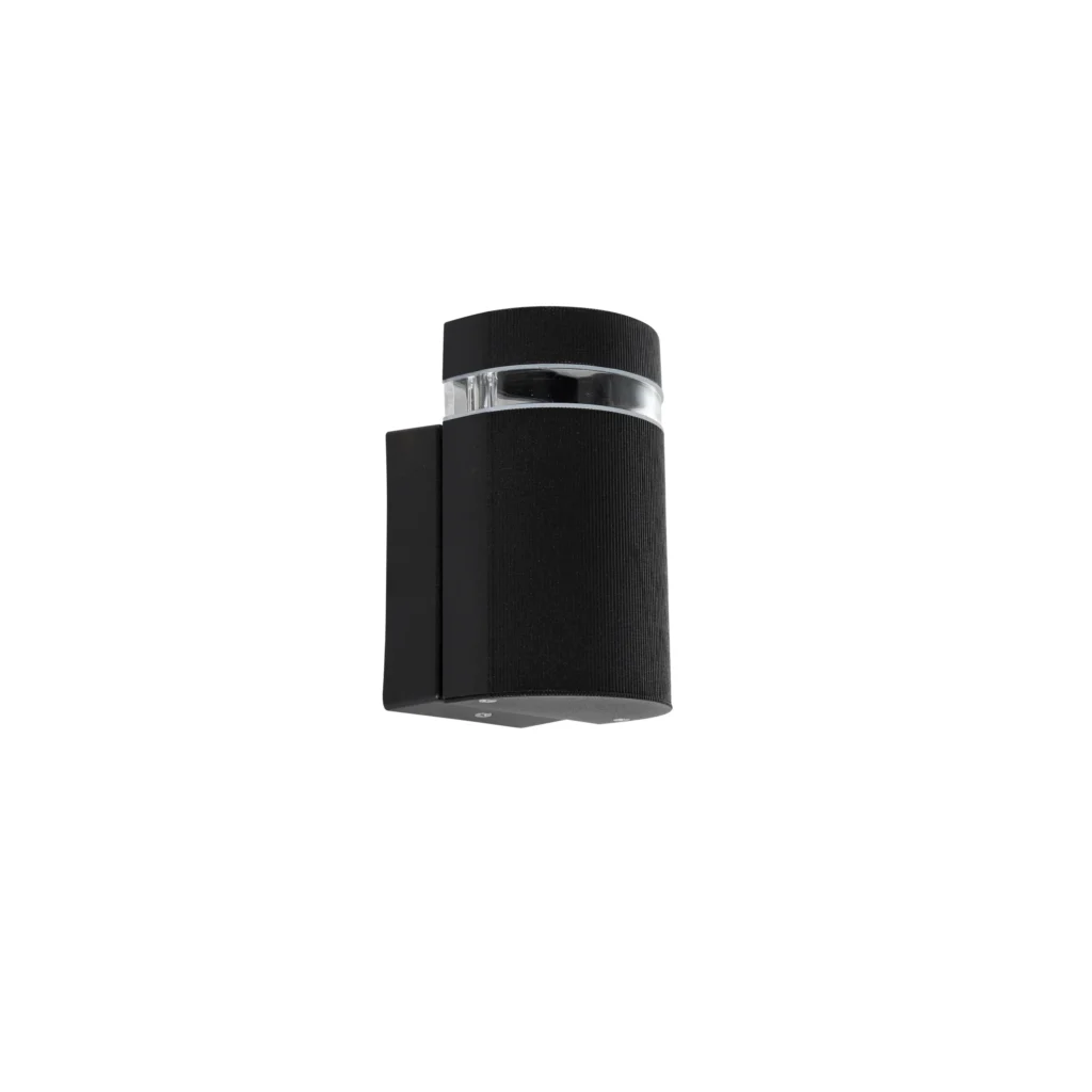 NOIR 1 GU10 IP54 Outdoor Wall Lamp BK