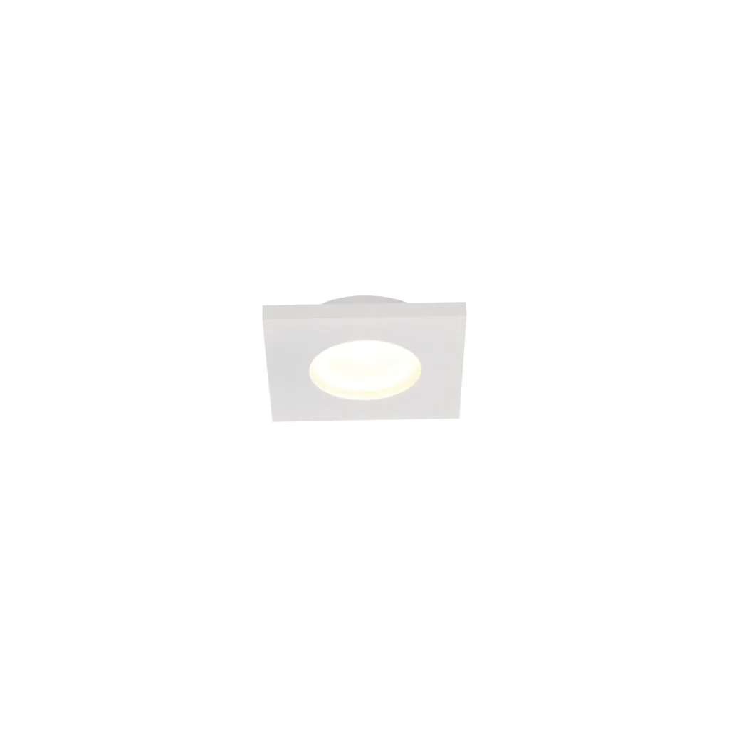 JUNO GU10 Surface mounted downlight Square IP65 WH