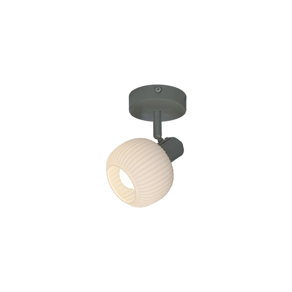 LUNO 1 E14 Ceiling Spot Light GRE