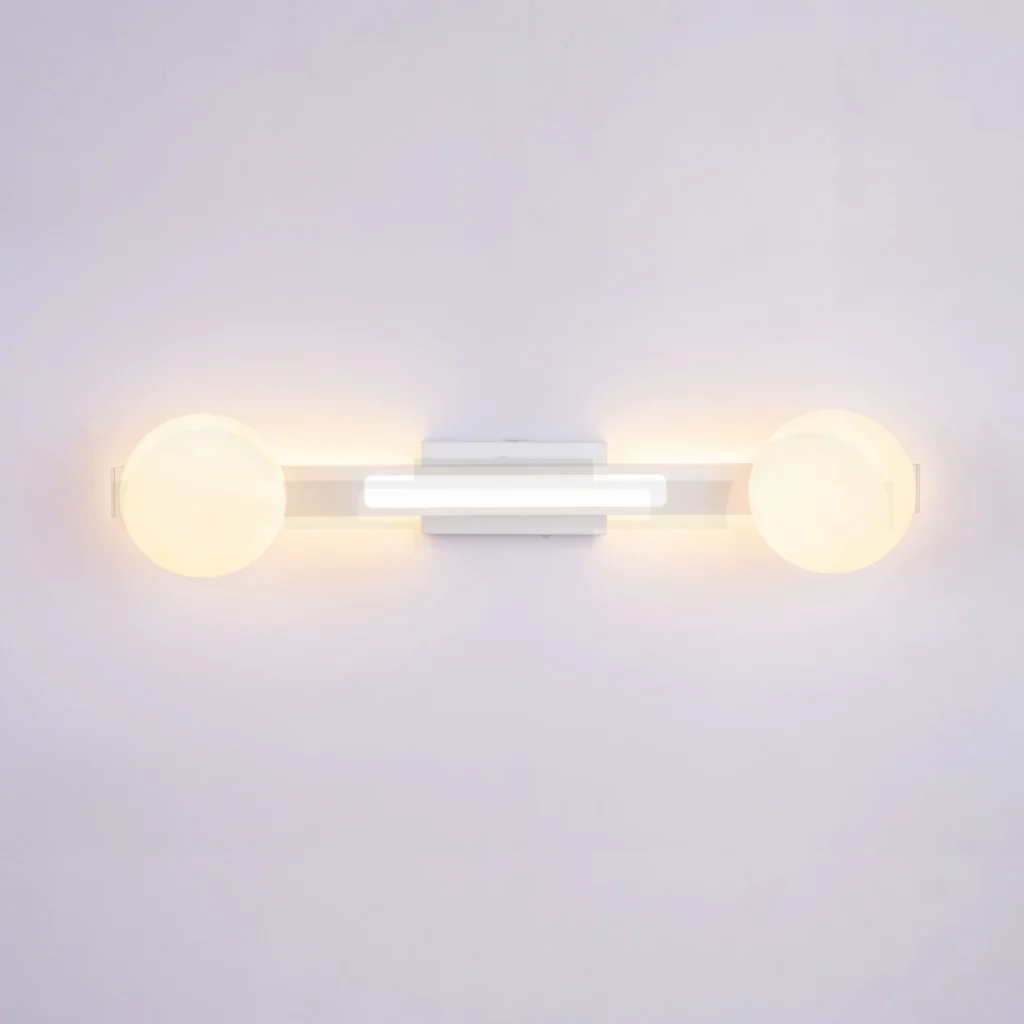Jora 2*G9 with LED9W+LED Back Light Wall Lamp WH