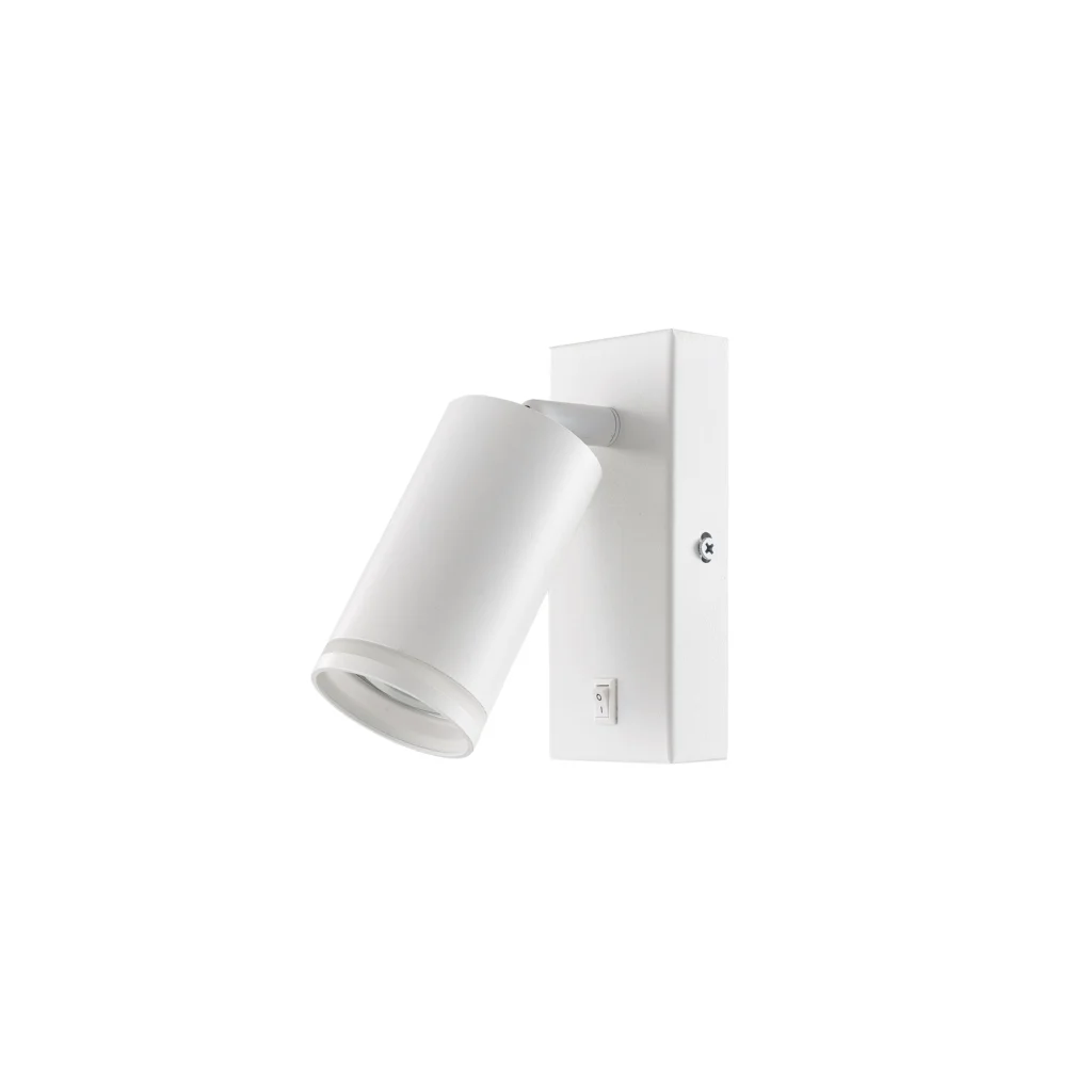 VOID 1 GU10 Acrylic ring Wall Light WH