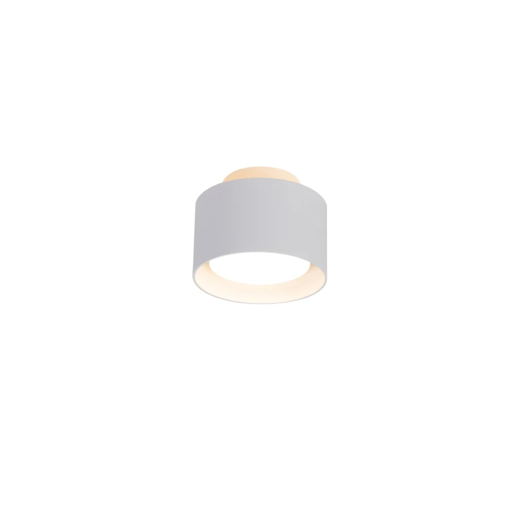 EDEN L GX53 Surface mounted downlight with 3W LED back light WH