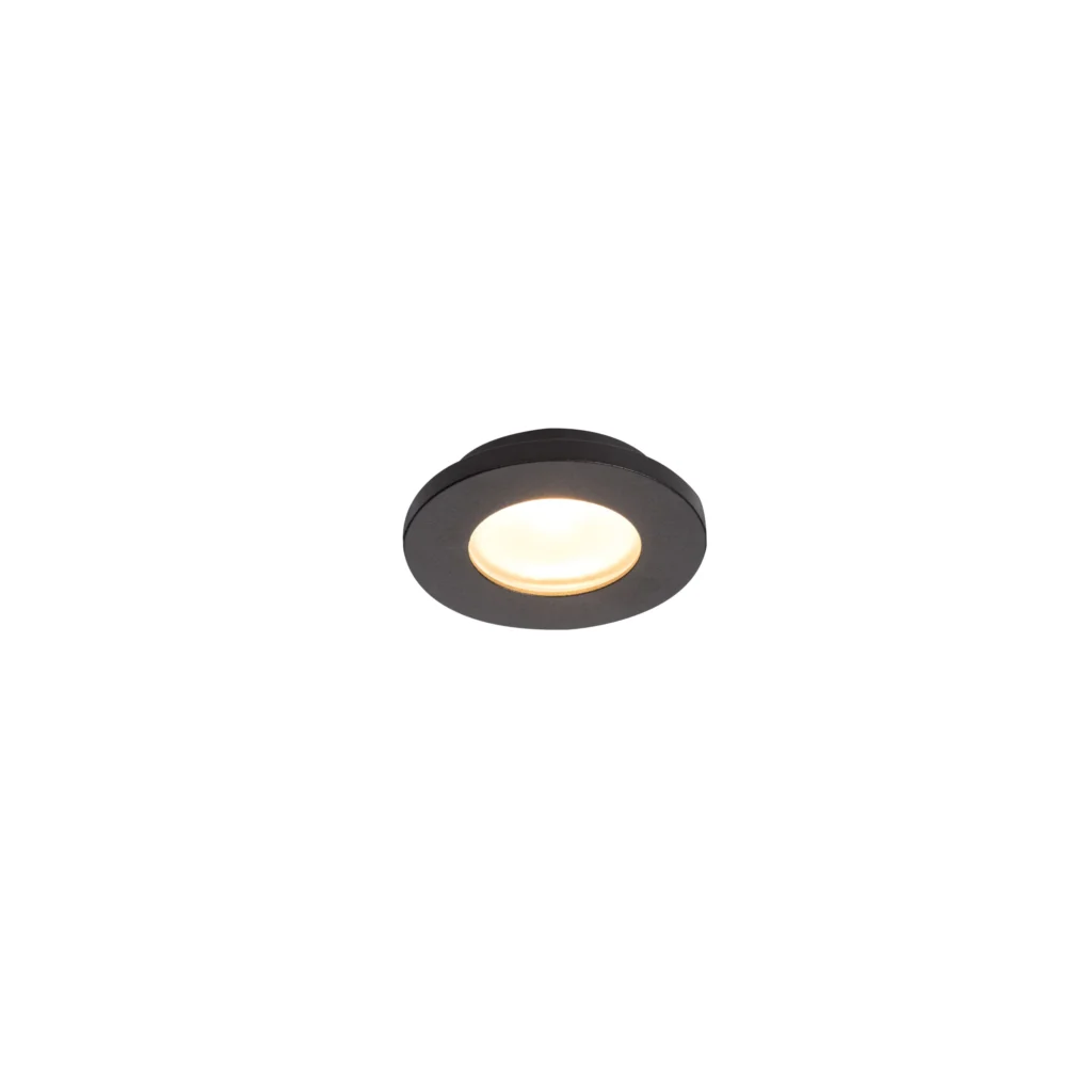 MCSE GU10 Surface mounted downlight IP65 BK