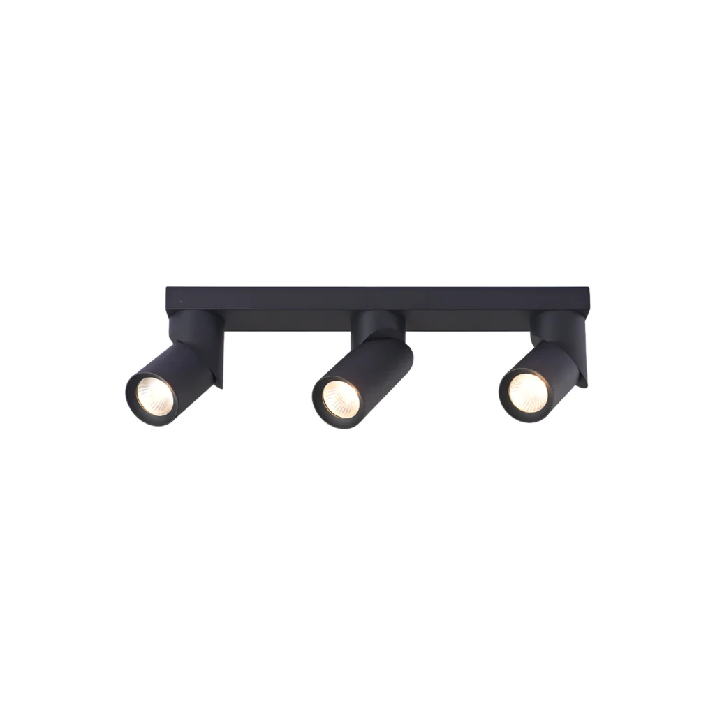 SUM 3 GU10 Ceiling Spot Light BK