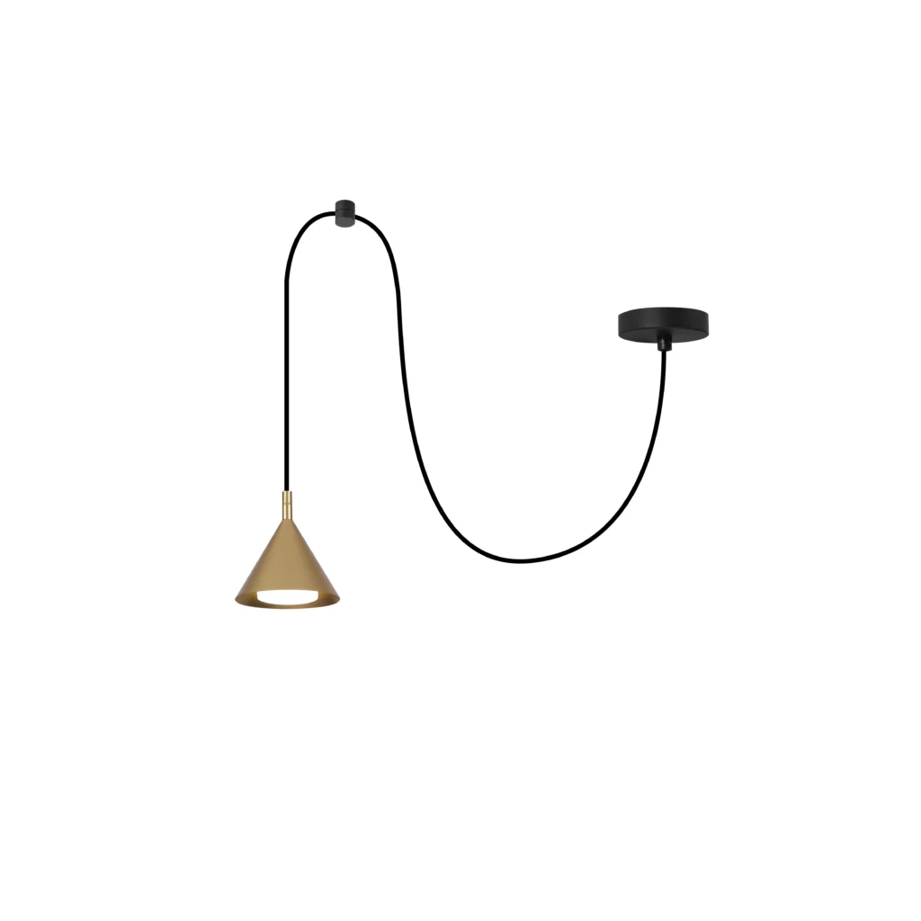 MUSE 1L GX53 Pendant Light GD