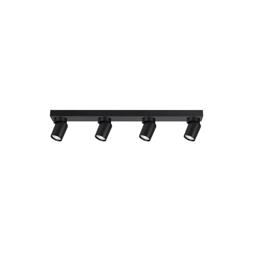 ORA 4 GU10 Ceiling Spot Light BK