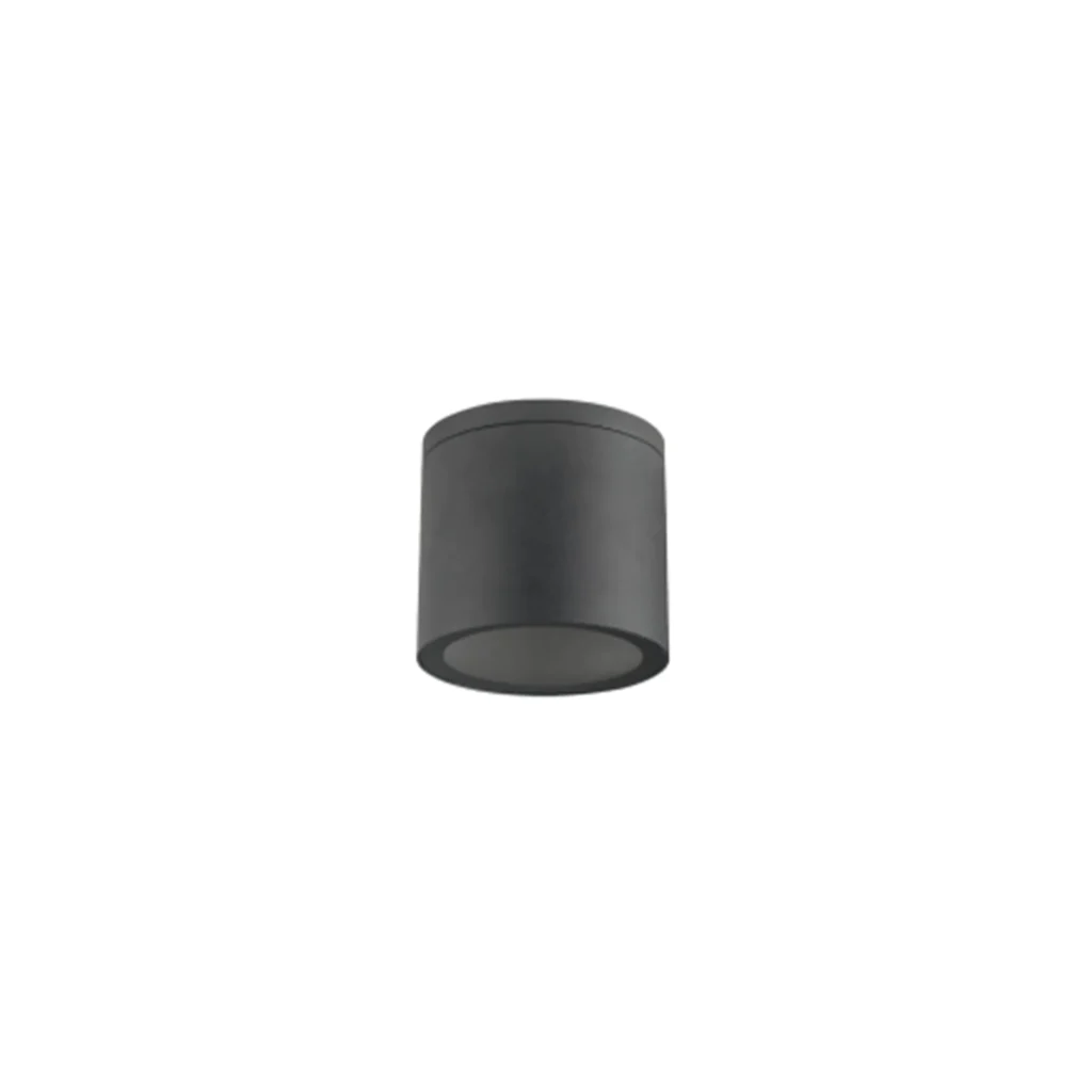 MESA 1 GU10 IP54 Surface-mounted Outdoor Downlight Round BK