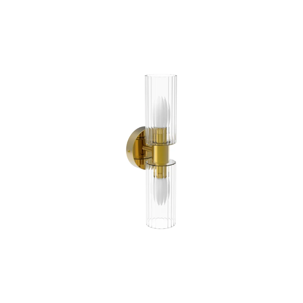 ILIA 2 E14 Wall Light GLD