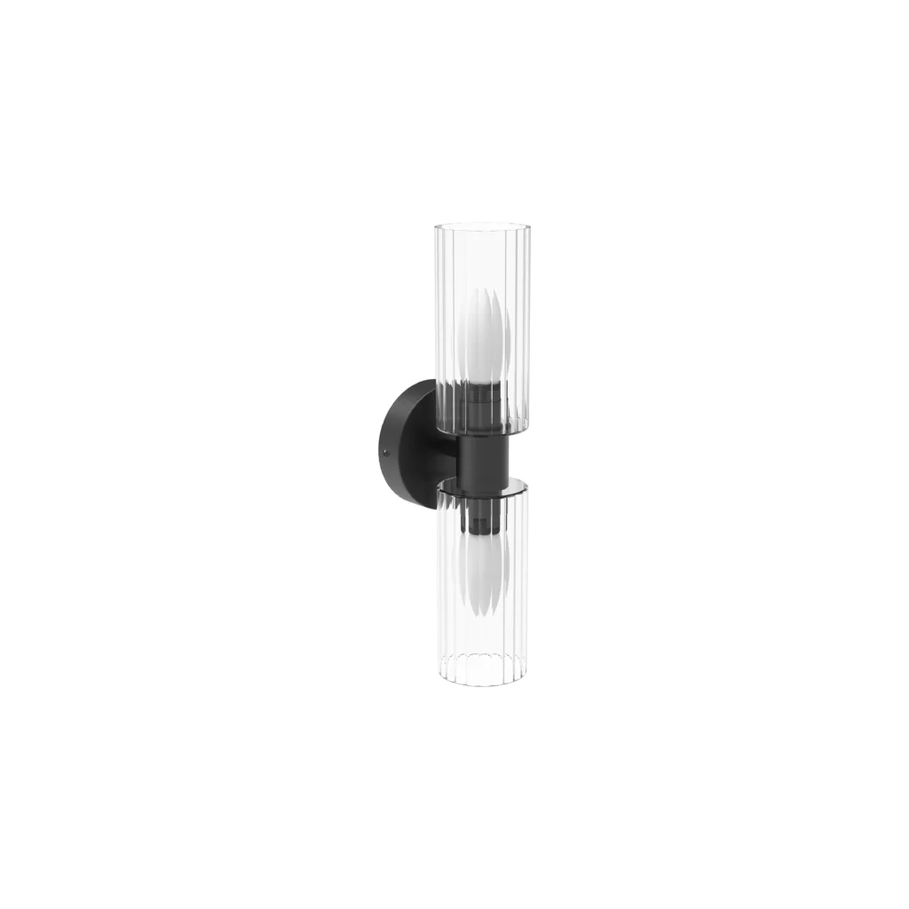 ILIA 2 E14 Wall Light BK