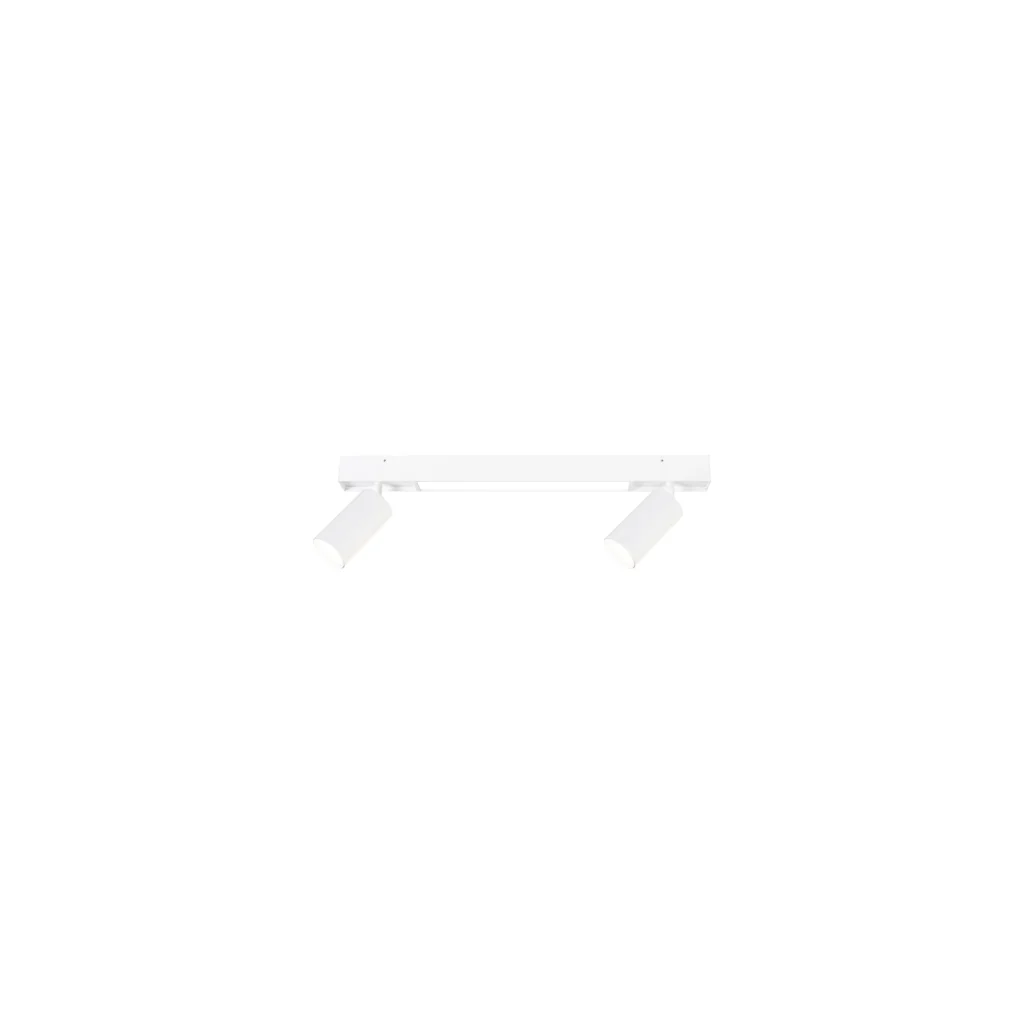 SOL 2*GU10 with LED 15W Ceiling Spot Light WH