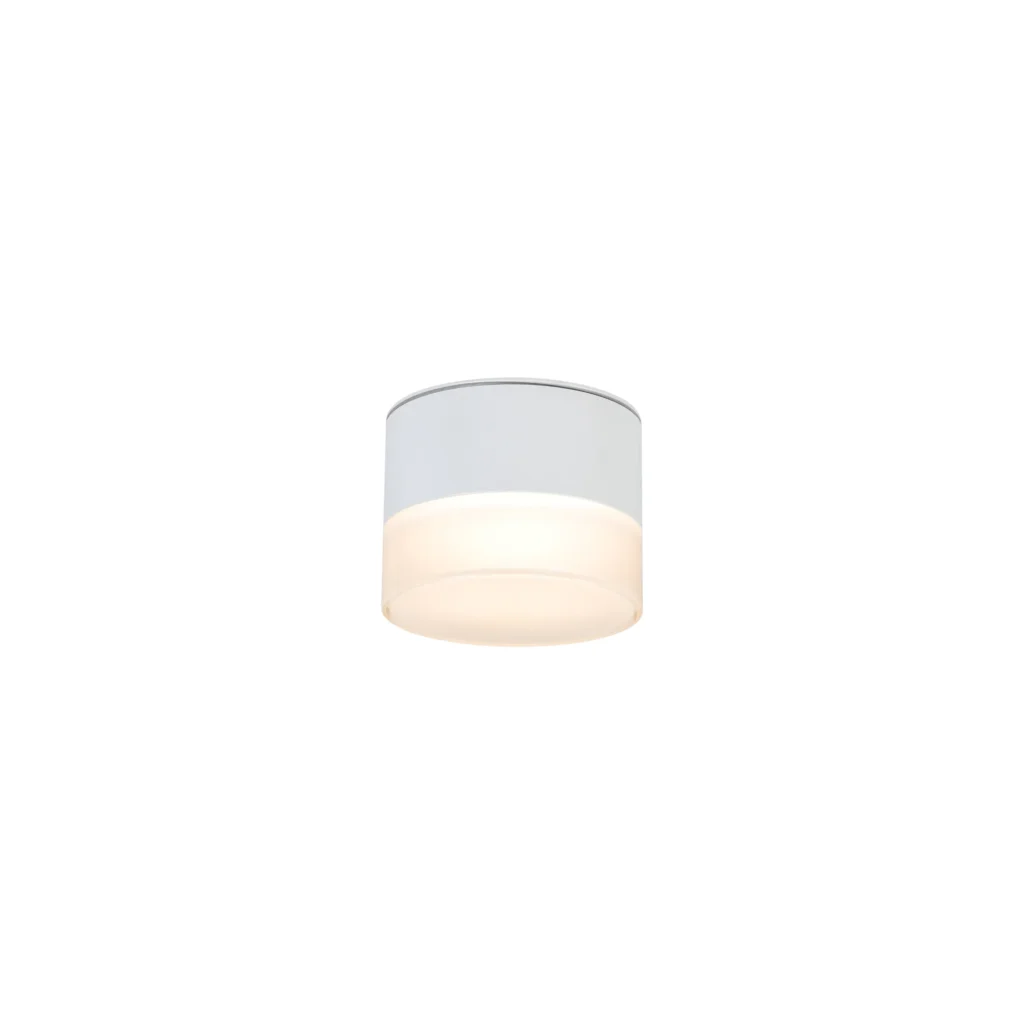 VERTEX GX53 IP54 Downlight Round WH