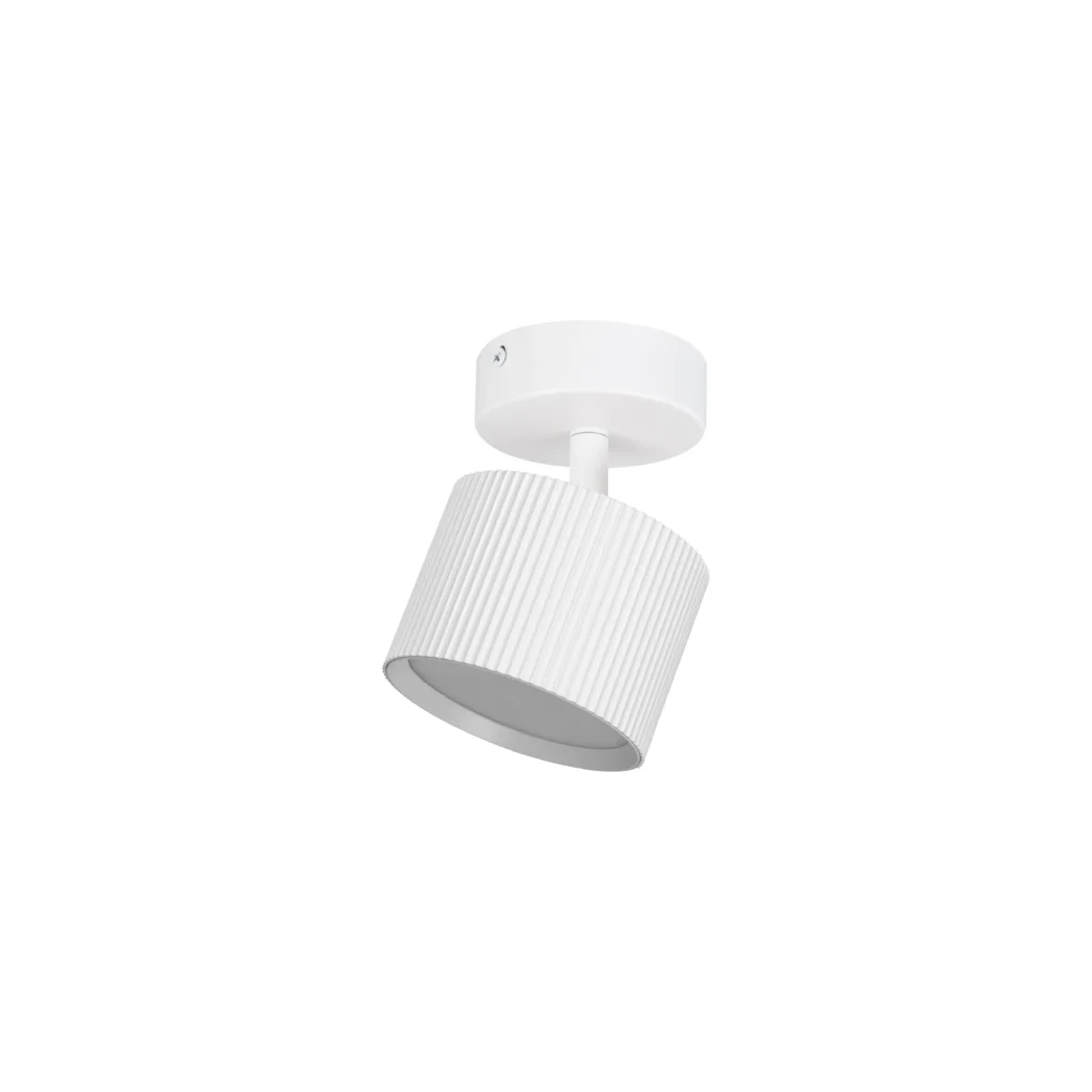 NOVA 1 GX53 Vertical Fine Ftripes Ceiling Spot Lights WH