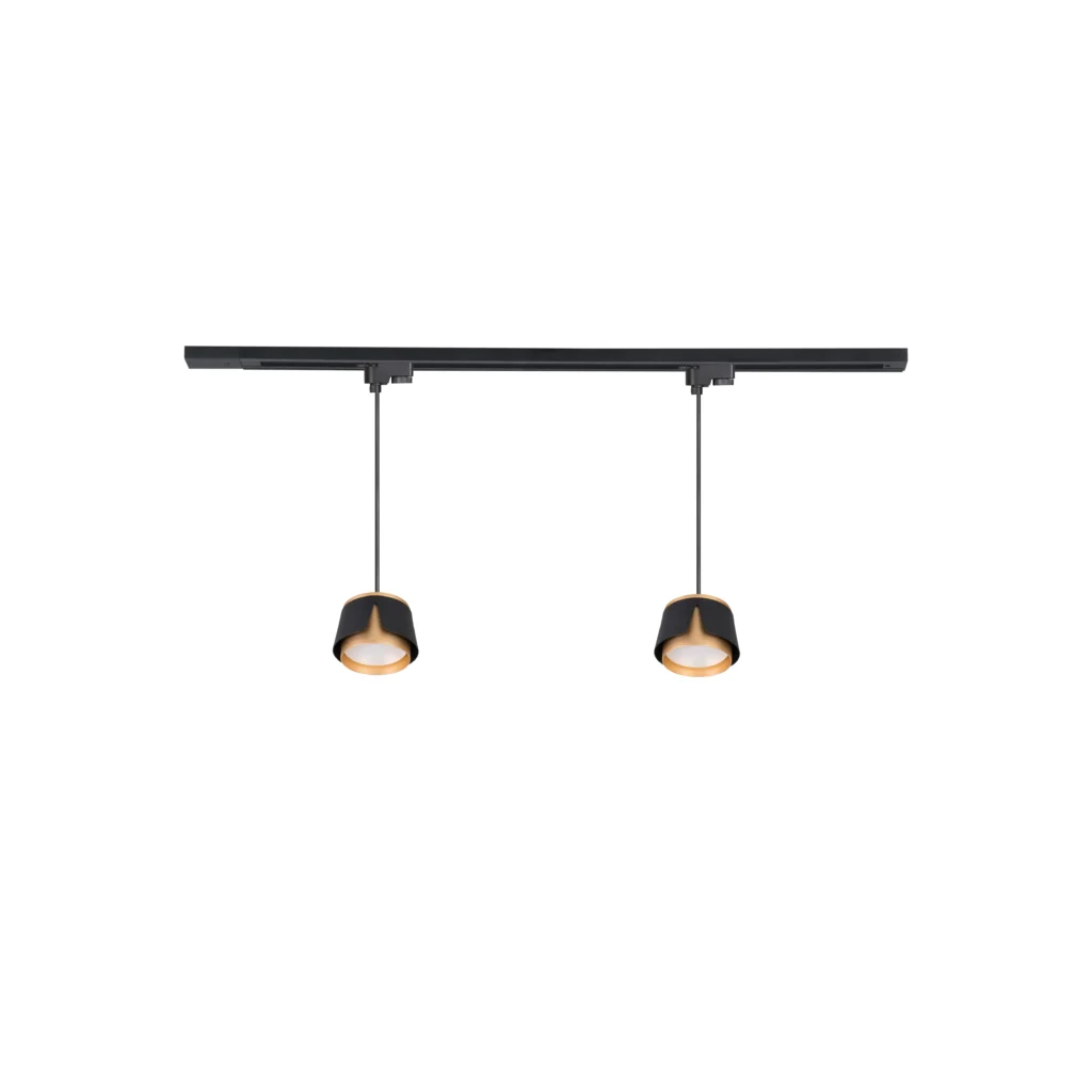 Tulip 2 GX53 Track Pendants BK+GD