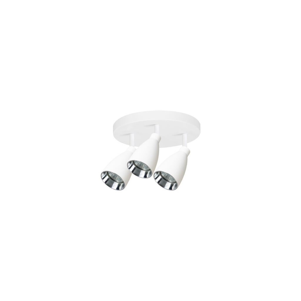 CIRC 3R GU10 Trumpet Ceiling Spot Lights WH