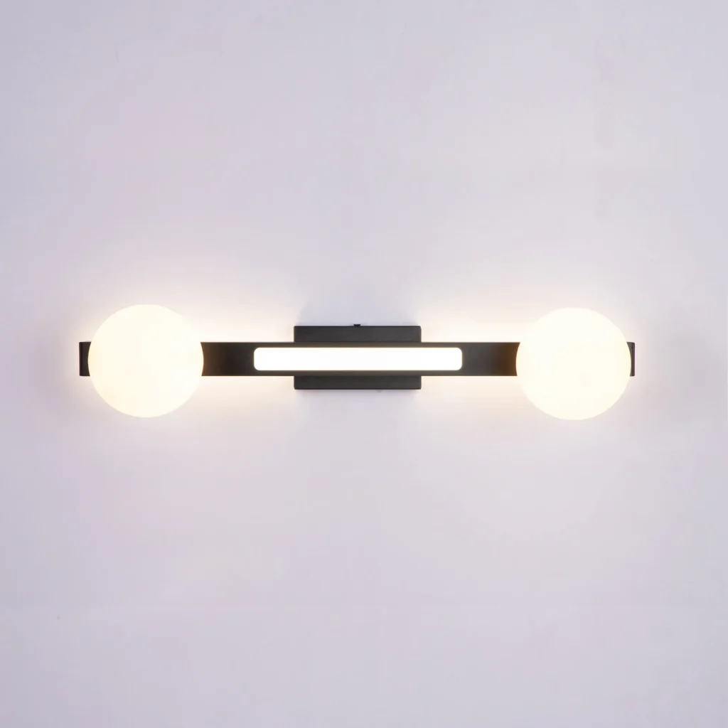 Jora 2*G9 with LED9W+LED Back Light Wall Lamp BK