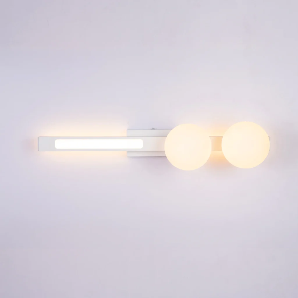 Jora 2*G9 one side with LED9W+LED Back Light Wall Lamp WH