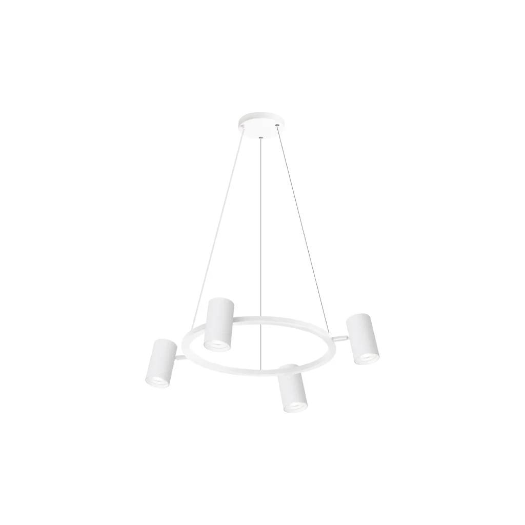 LUNA 4 GU10 Pendant-A WH