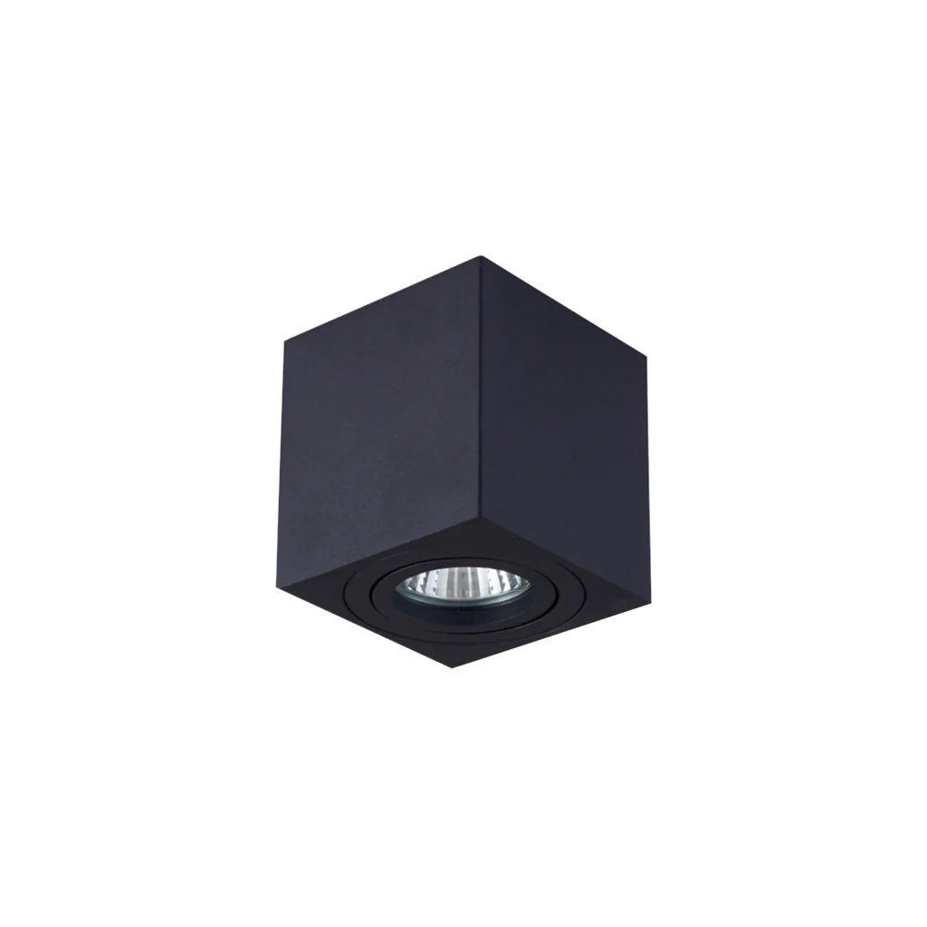 ERA GU10 Downlight Square BK