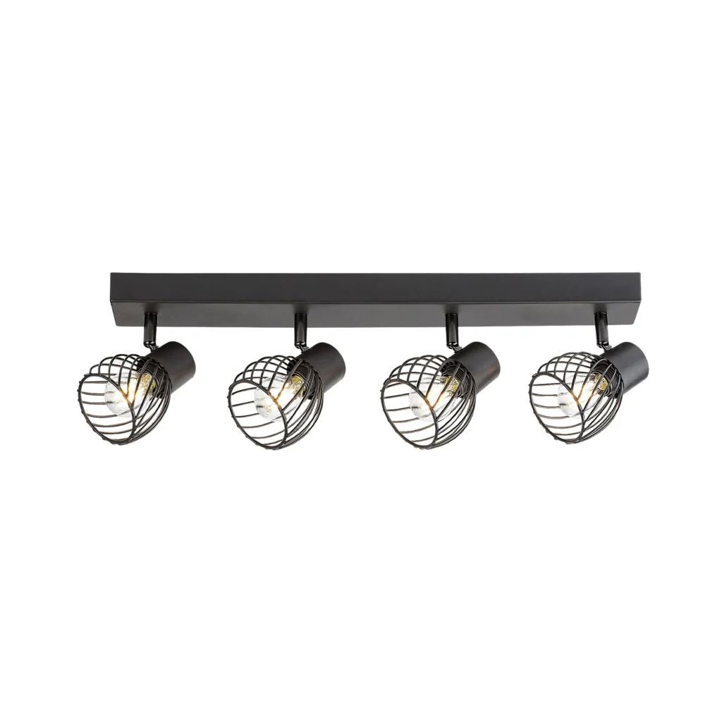 AEGIS 4 E14 Ceiling Spot Light BK