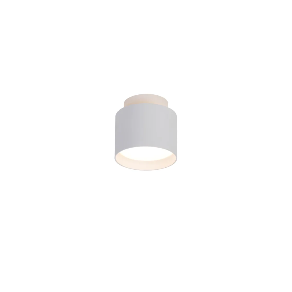 EDEN GX53 Surface mounted downlight with 3W LED back light WH