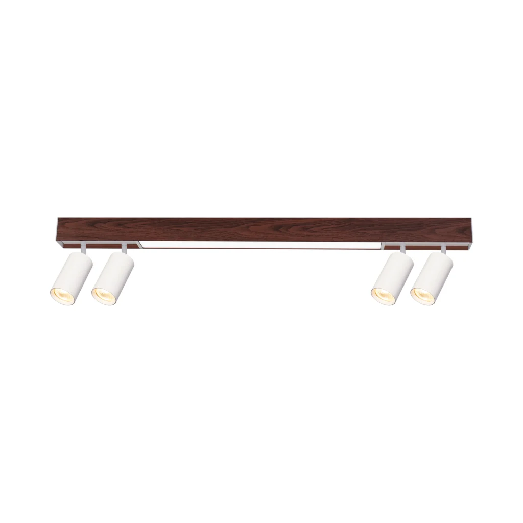 SOL 4*GU10 with LED20W Ceiling Spot Light WH+WD