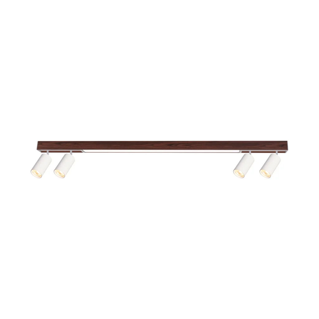 SOL 4*GU10 with LED25W Ceiling Spot Light WH+WD
