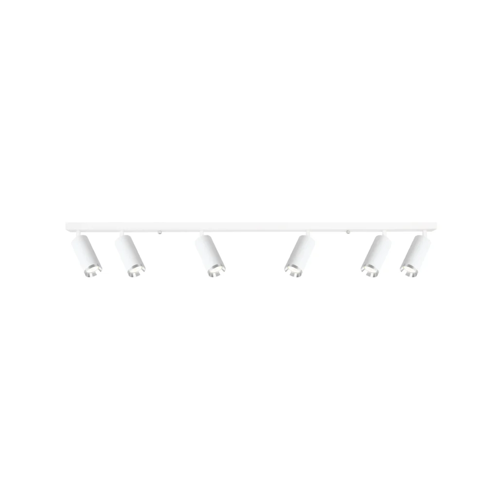 LAPIS 6 GU10 Ceiling Spot Light WH