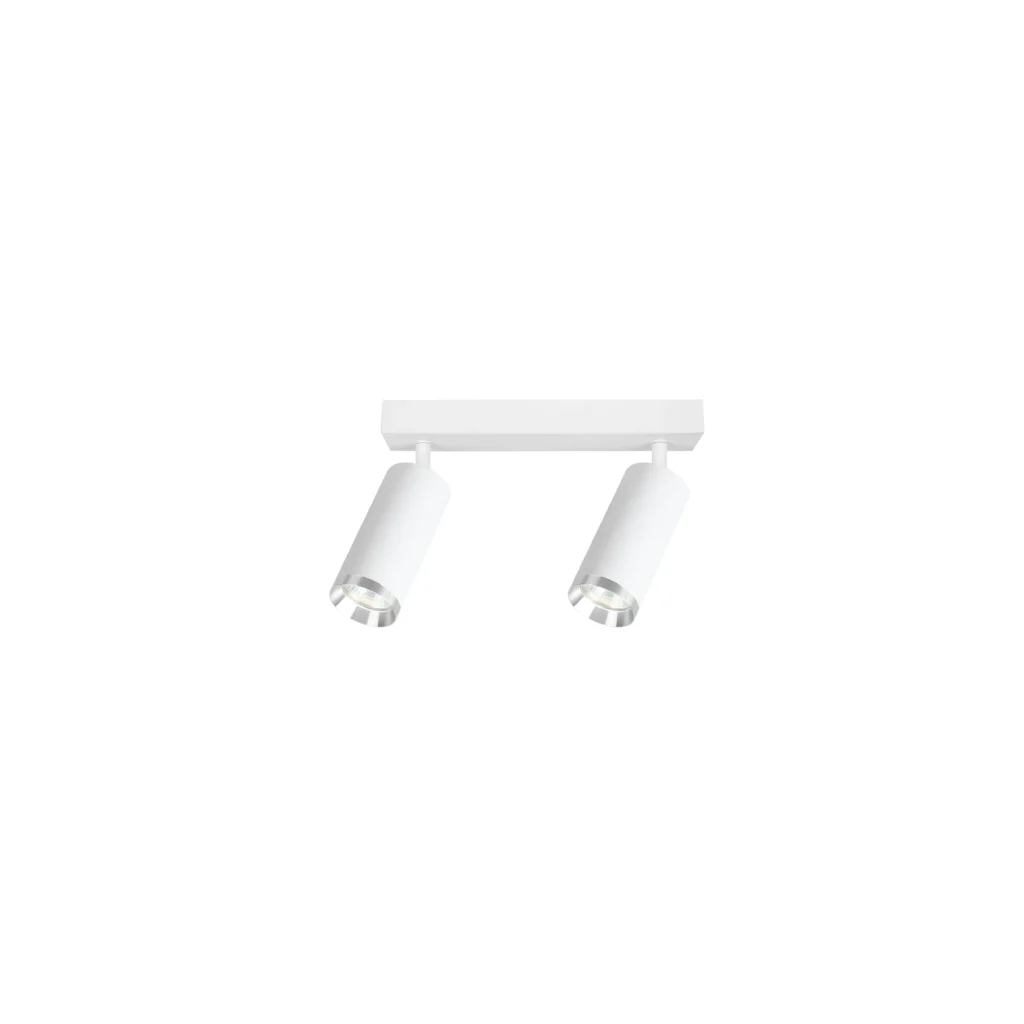 LAPIS 2 GU10 Ceiling Spot Light WH