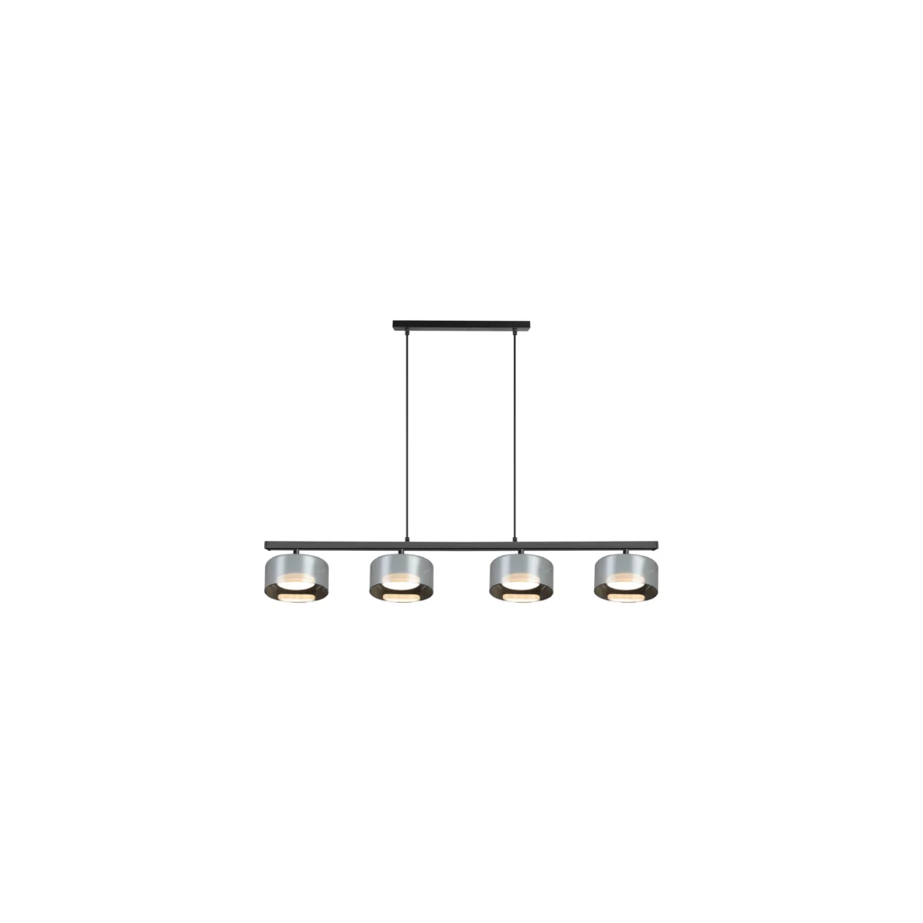 YARN 4DL GX53 Pendant Light BK