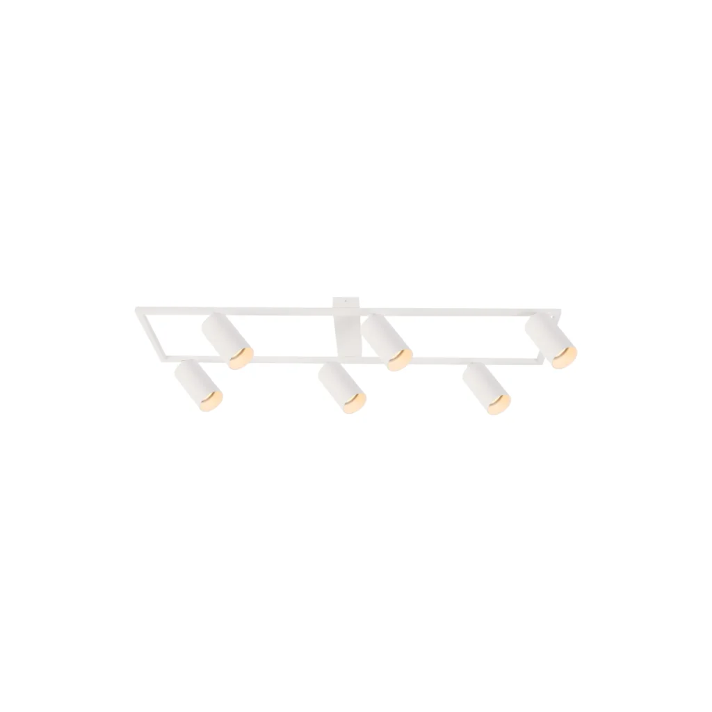 LAGOON 6 GU10 Ceiling Spotlight WH