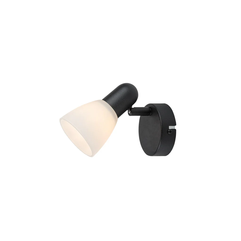 KORE 1 E14 Ceiling Spot Light BK