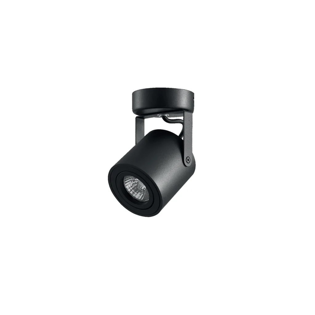 RUST 1 GU10 Ceiling Spot Light BK
