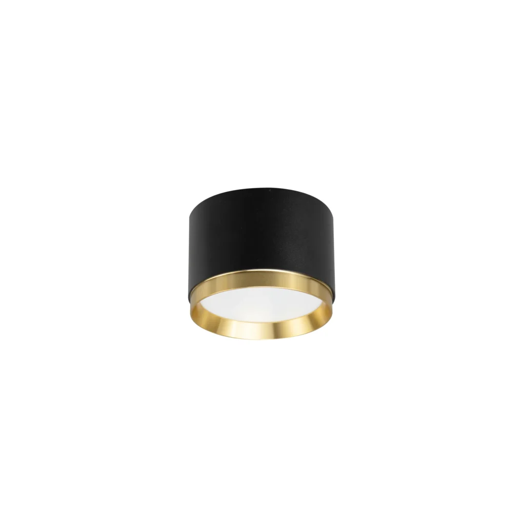 SOLE GX53 Downlight Round BK+GD
