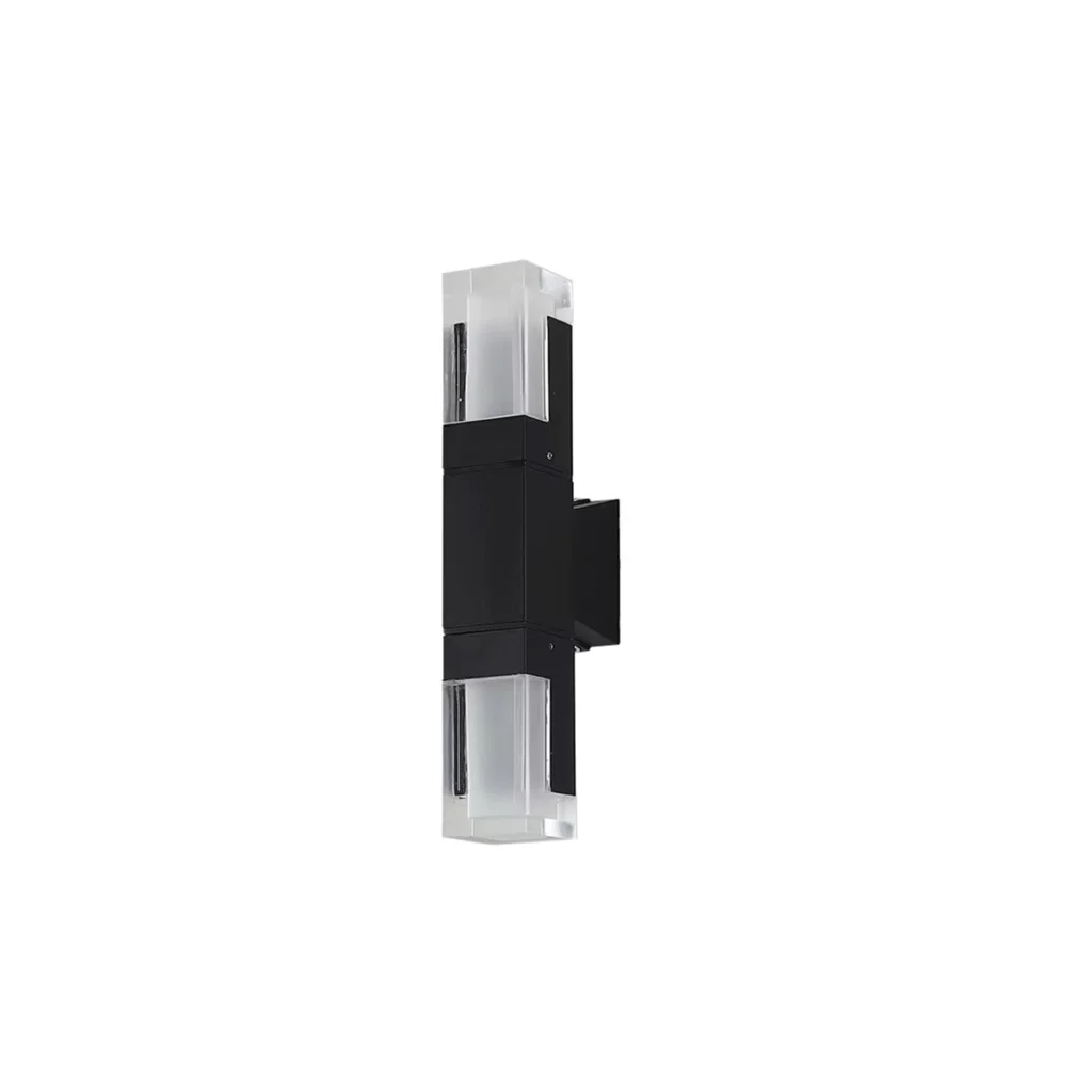 BRIX 2 LED 5W IP54 Outdoor Wall Lamp BK
