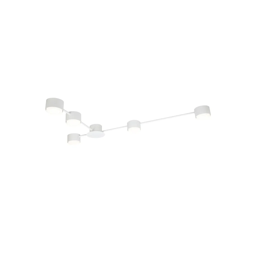 DUSK 6 GX53 Ceiling Spot Light WH