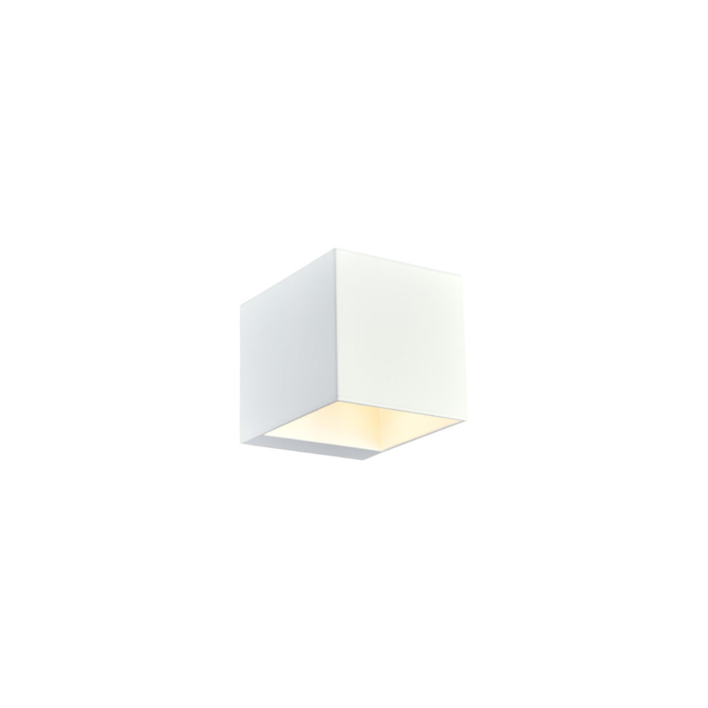 WAVE 1 G9 Square Wall Lighting WH