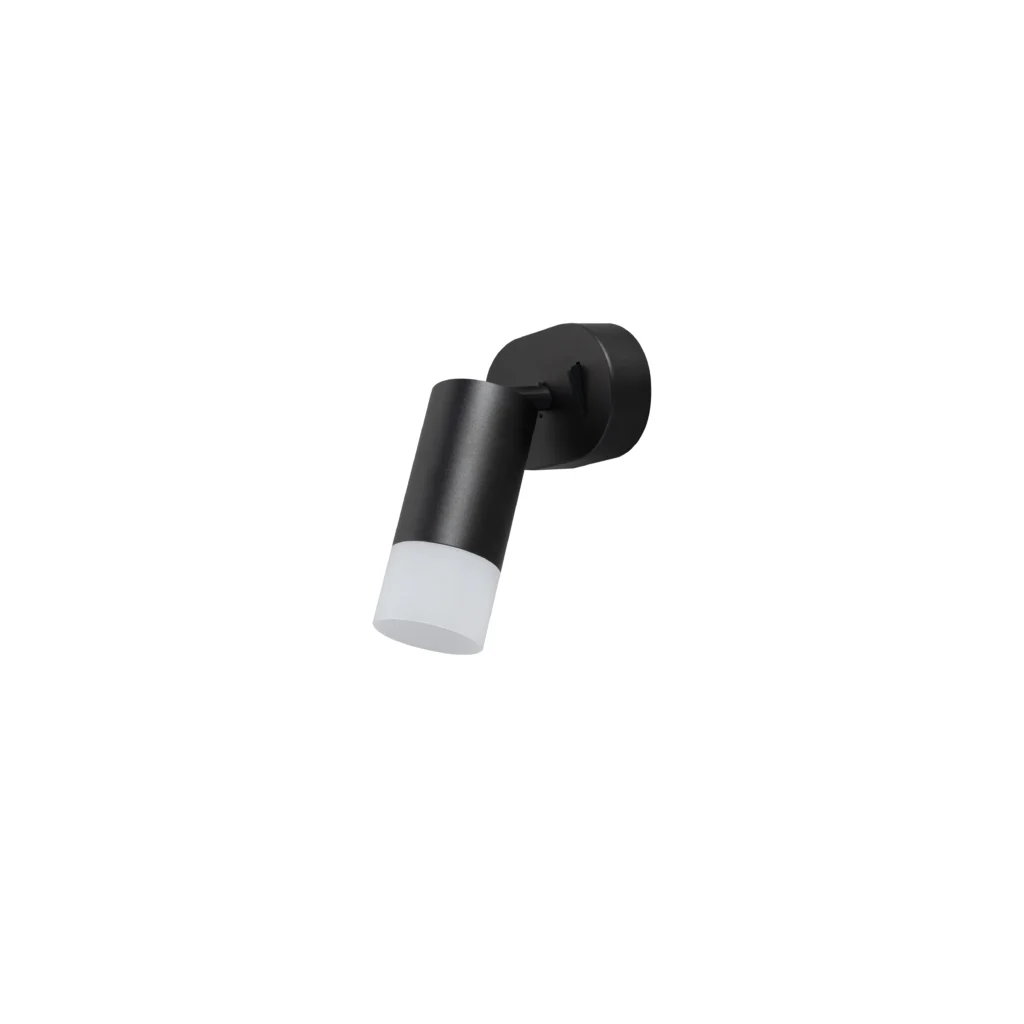 SAGE 1 GU10 Acrylic Ring Switch Wall Lighting BK