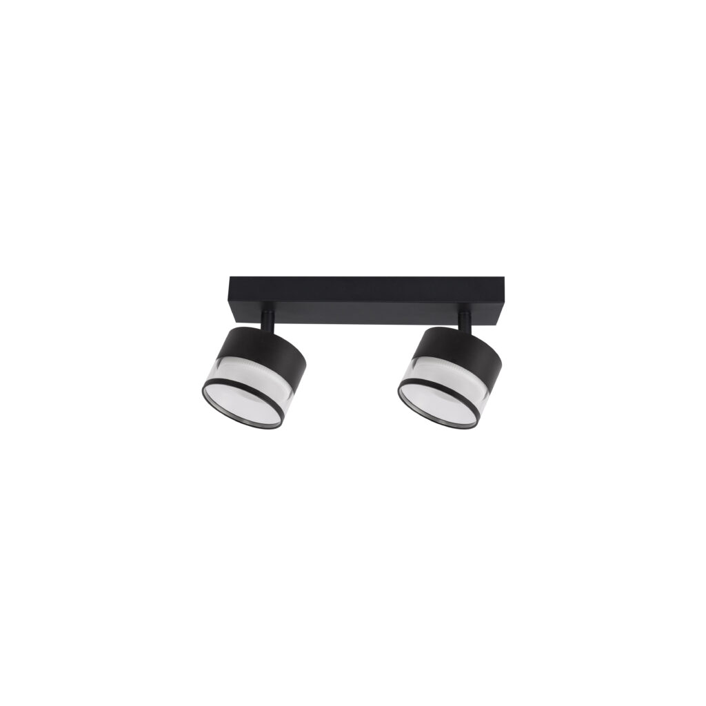 ZORA 2 GX53 Acrylic Ring Ceiling Spot Lights BK