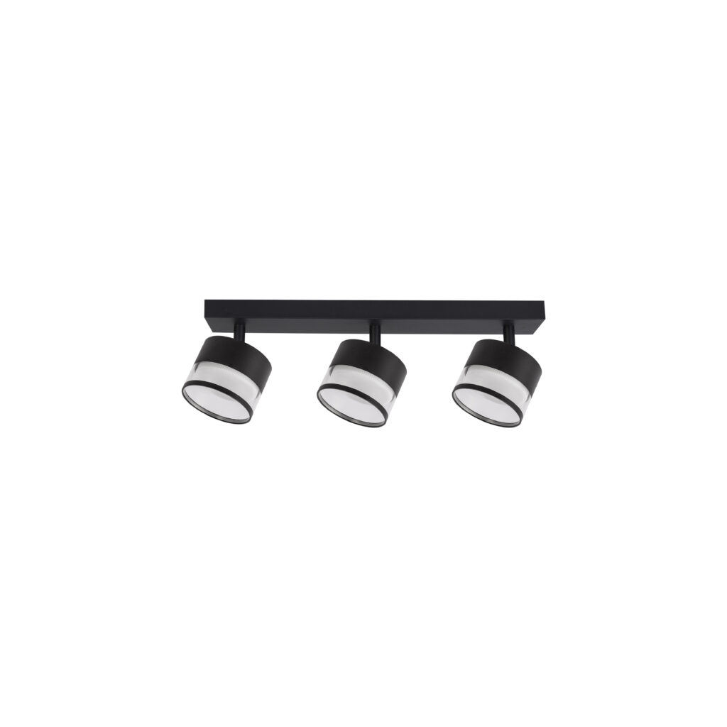 VELA 3L GX53 Acrylic Ring Ceiling Spot Lights BK