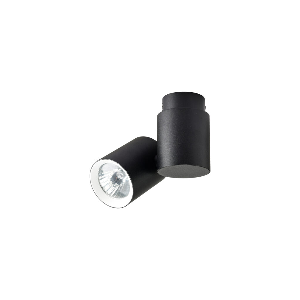 NOVA 1 GU10 Telescope Ceiling Spot Lights BK+WH