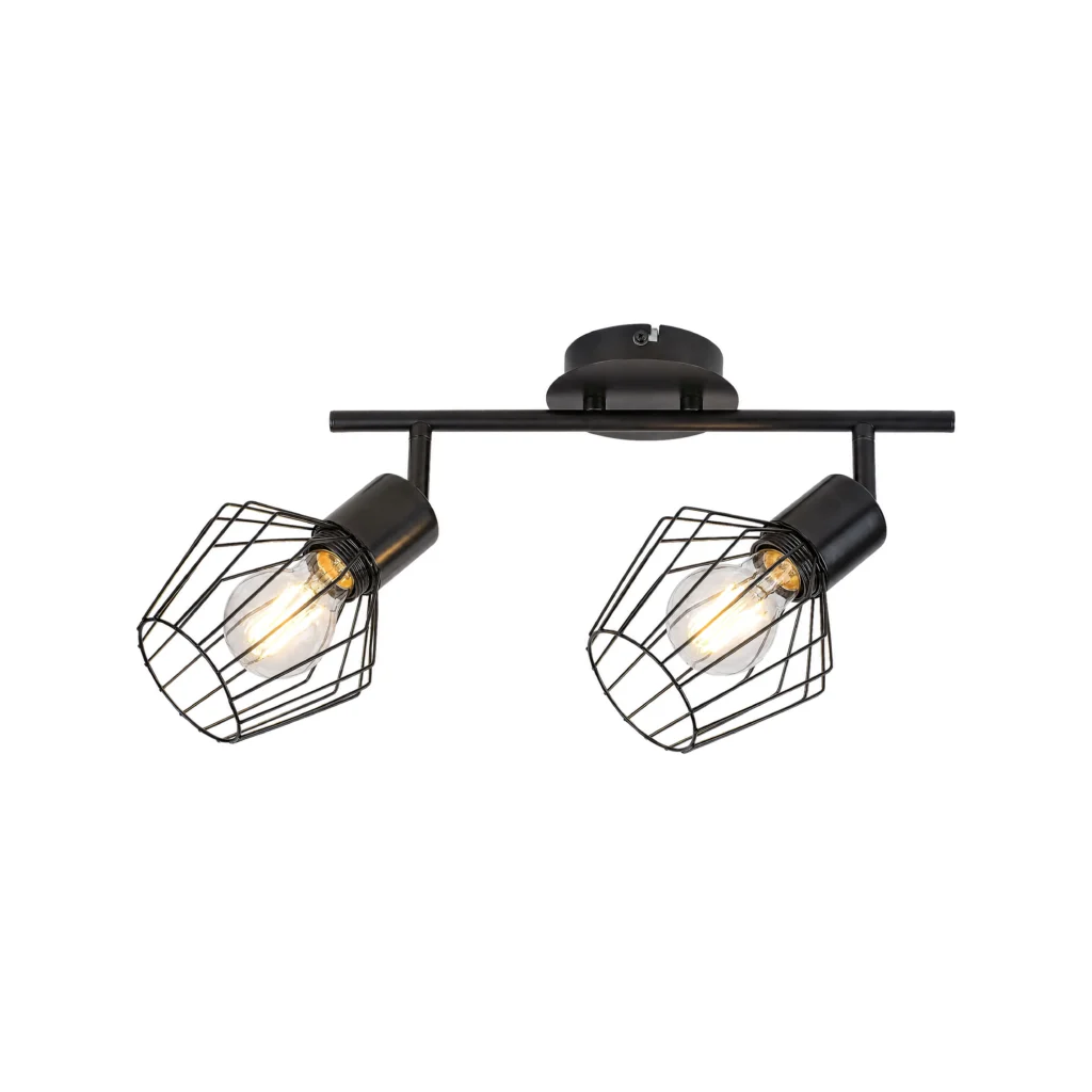 ELIO 2 E27 Ceiling Spot Light BK