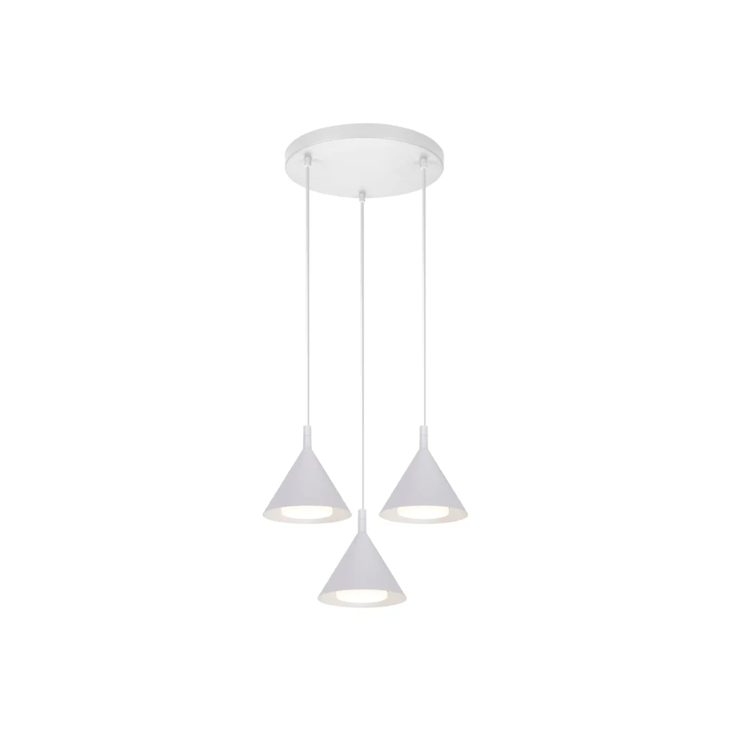 MUSE 3R GX53 Pendant Light WH