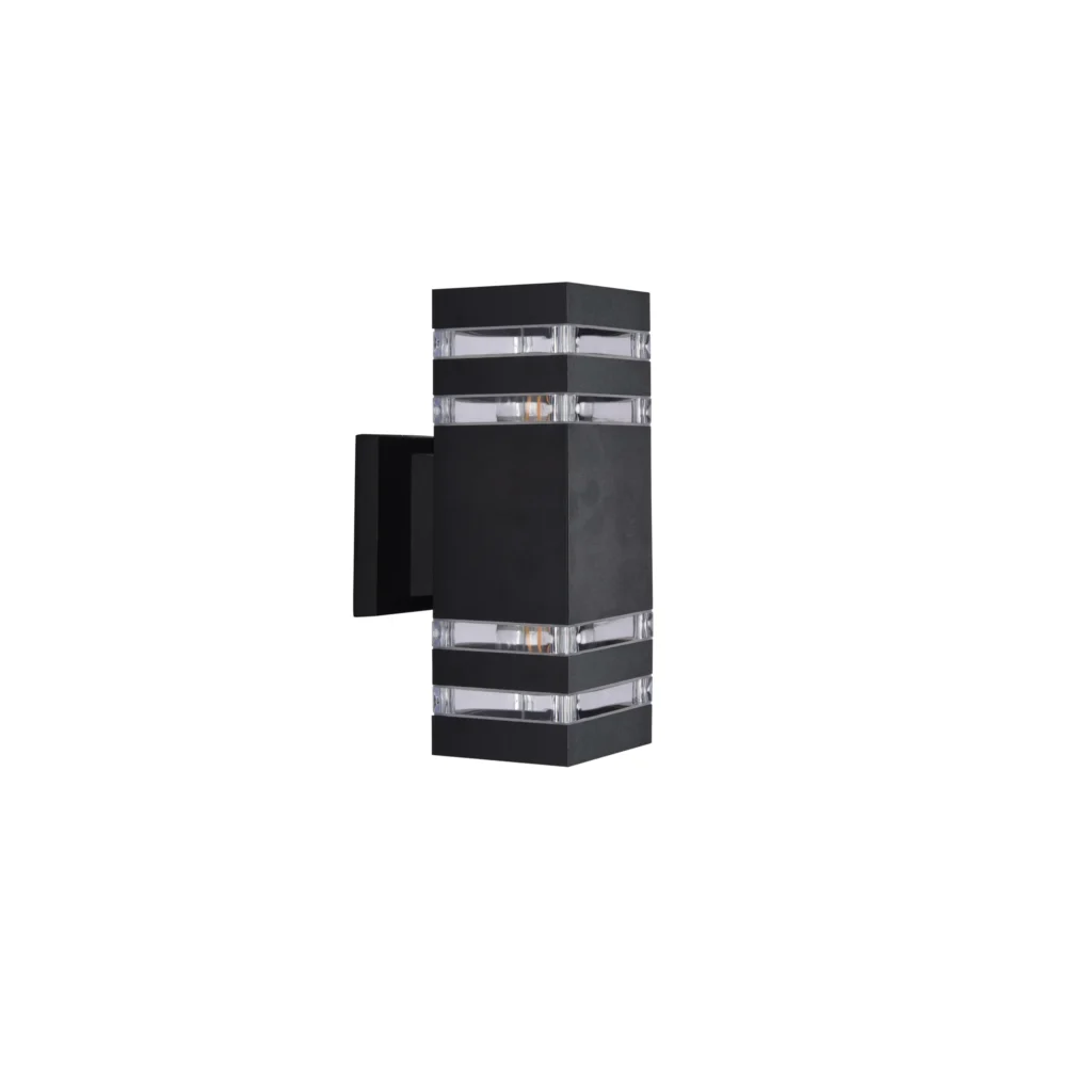 APEX 2 E27 IP54 Outdoor Wall Lamp 2 BK