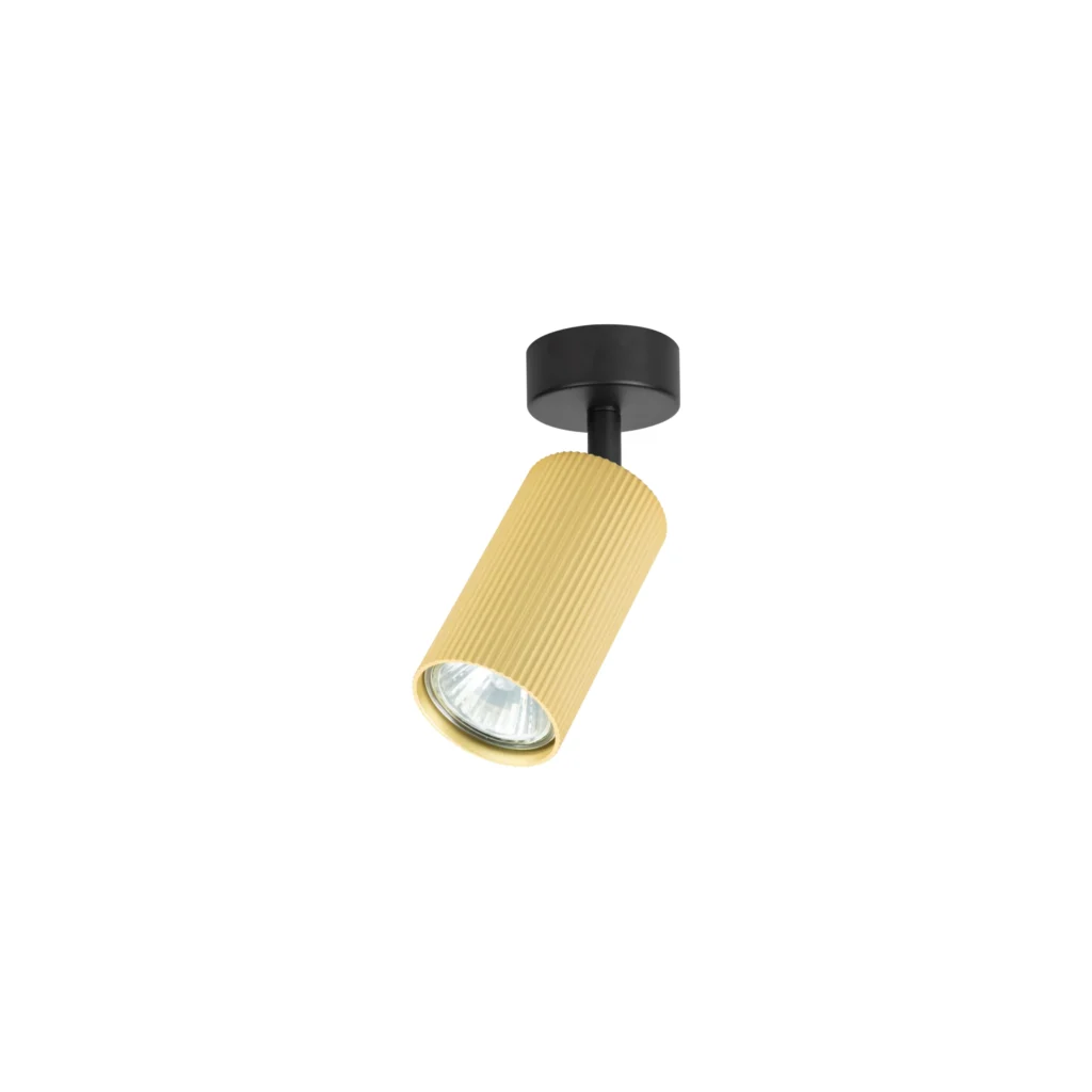 MIST 1 GU10 Ceiling Spot Light BK+GD